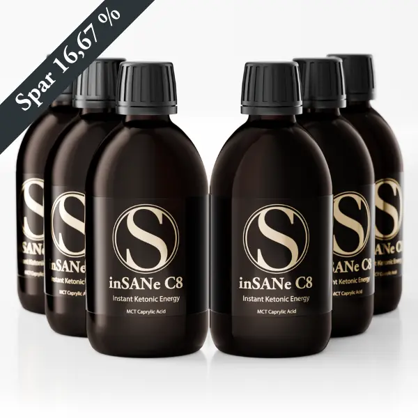 6 stk inSANe C8 - 300 ml - Abonnement