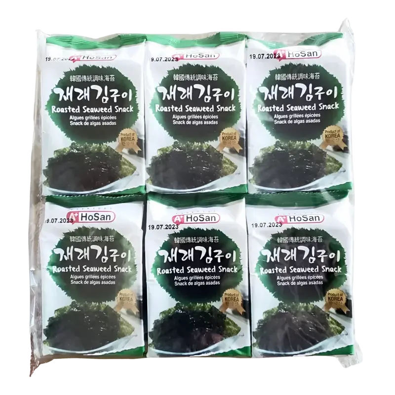 A+ HoSan Roasted Seaweed Snack, 12x4.5g