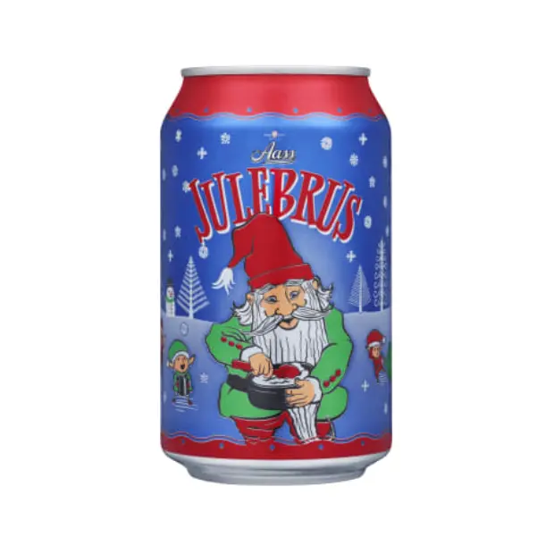 Aass Julebrus 0,33l cans - Christmas Soda