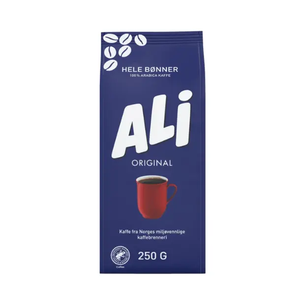Ali Original Whole Beans Coffee - Ali Original Hele Bønner 250g