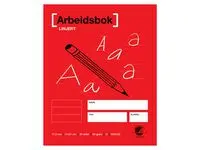 Arbeidsbok 17x21 80g 11,5mm linjert
