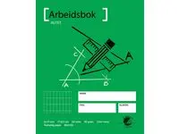 Arbeidsbok 17x21 80g 5x10 rutet