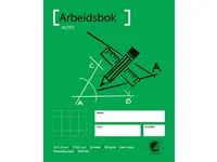 Arbeidsbok 17x21 80g 7x11,5 rutet