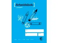 Arbeidsbok 17x21 80g ulinjert