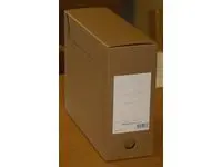 Arkivboks A4 11cm massiv papp m/hull
