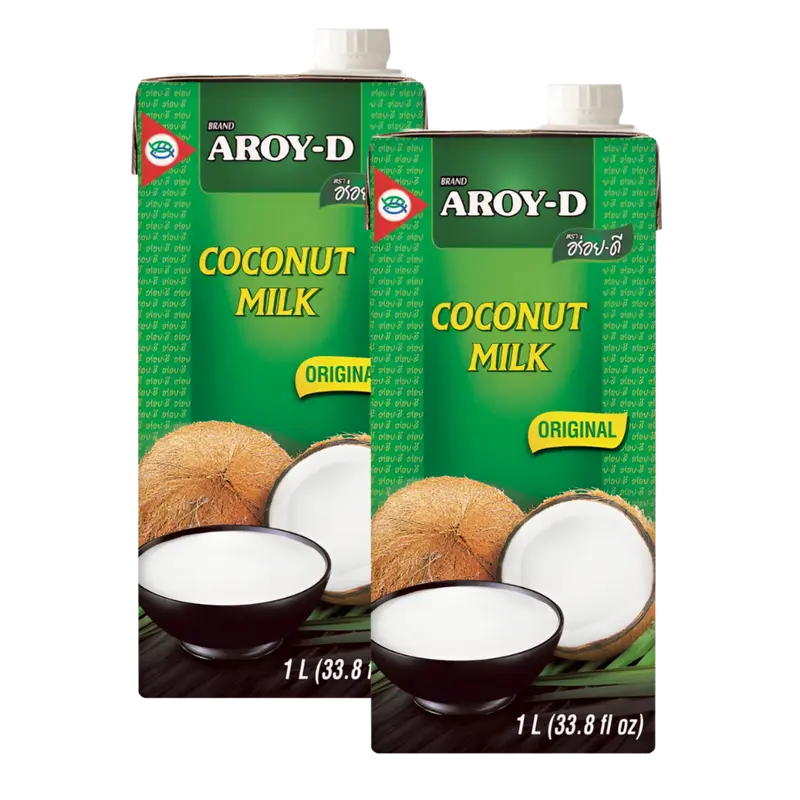 Aroy-D Kokosnøttmelk, 2x1L