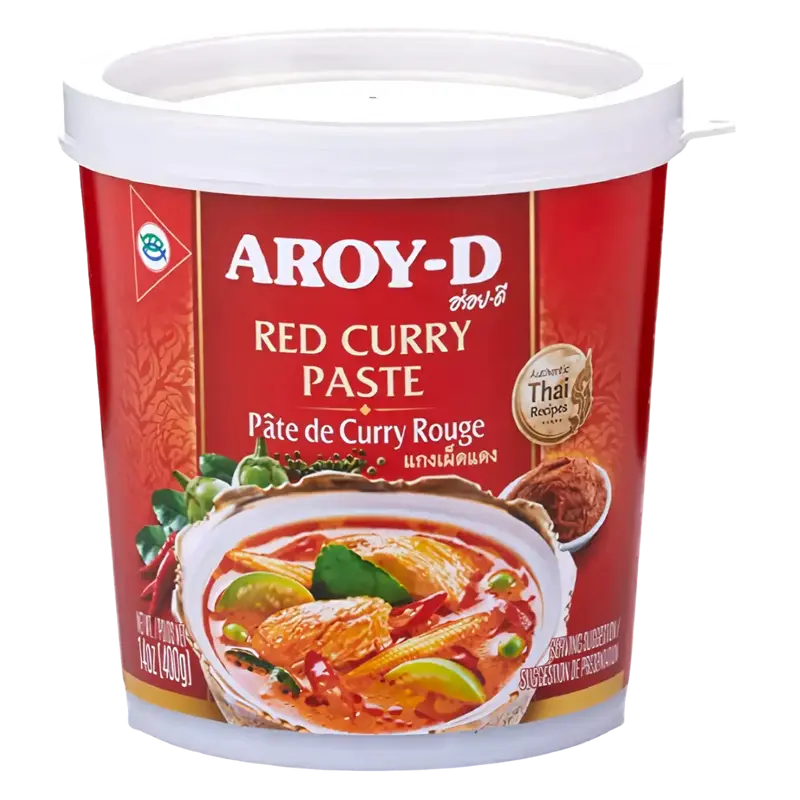 Aroy-D Thai Red Curry Paste, 400g