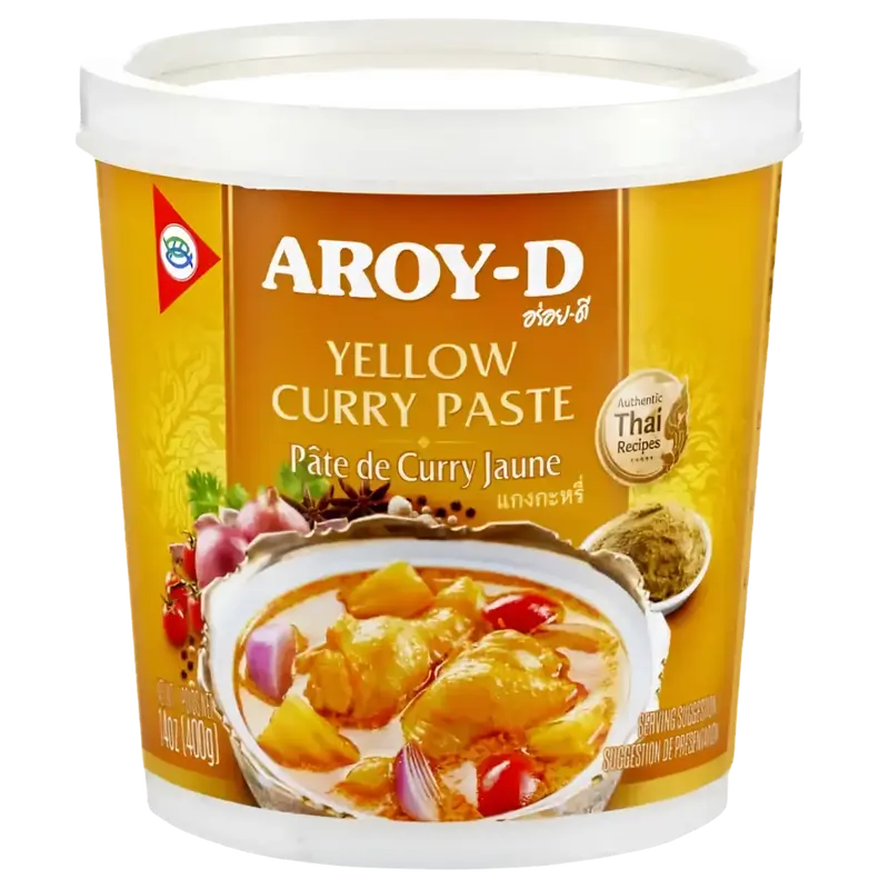Aroy-D Thai Yellow Curry Paste, 400g