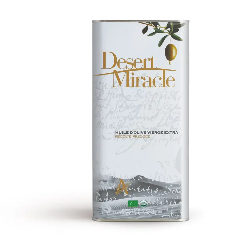Atlas Olive Oils Desert Miracle Organic Extra Virgin Olive Oil (5 L)