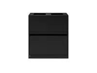Avfallsbeholder BICA 880 80L sort