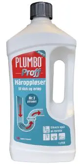 Avløpsåpner PLUMBO håroppløser 1L