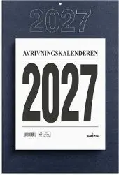 Avrivningskalender GRIEG 27 stor m/plate