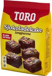 Bakemiks TORO sjokoladekake langpanne