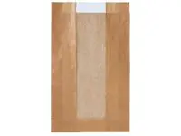 Bakerpose vindu 190/55x290mm brun (1000)