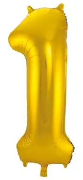 Ballong JOKER 86 cm tall 1 gull