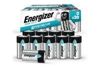 Batteri ENERGIZER Max Plus D (20)