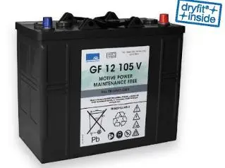 Batteri NILFISK SC401 12V 76A gel