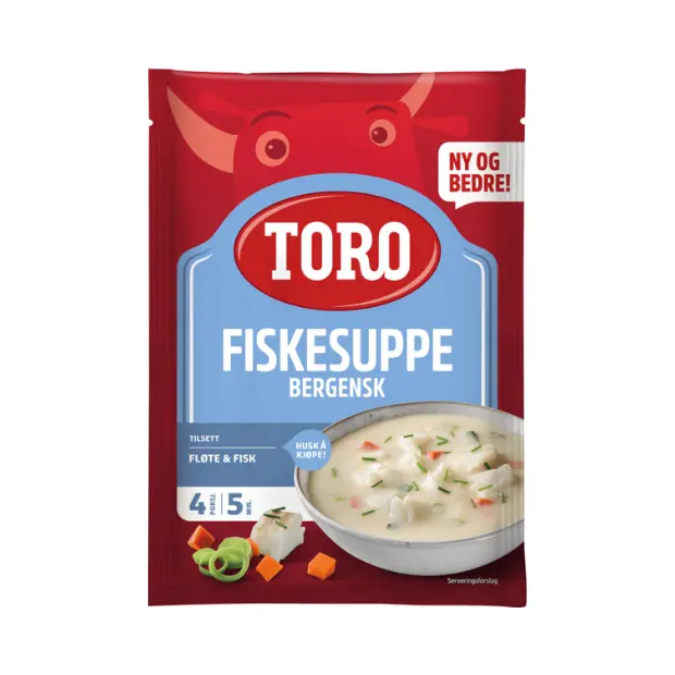 Bergen-Style Fish Soup - Fiskesuppe Bergensk 85g Toro