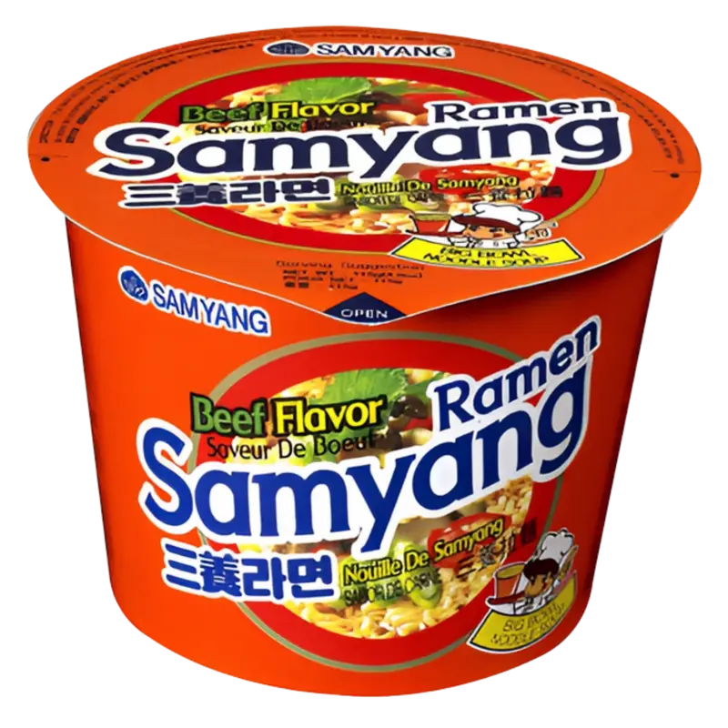 Big Bowl Beef Ramen - Samyang, 115g