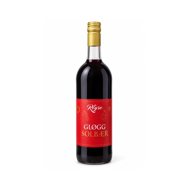 Blackcurrant Gløgg – Solbærgløgg 750ml Røyse