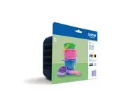 Blekk BROTHER LC221 Value sort+CMY (4)
