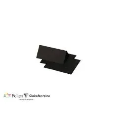 Bordkort POLLEN 85x80mm sort(25)