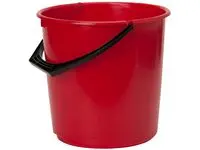 Bøtte BASICLEAN 10L rød