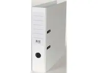 Brevordner 80mm skinne A4 hvit