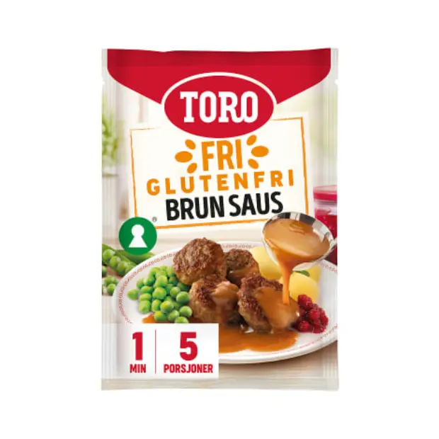 Brown Sauce Gluten free - Brun Saus glutenfri 32g Toro