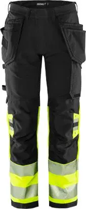 Bukse FRISTADS 2643 GSTP HiVis C52 sort