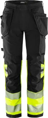Bukse FRISTADS 2643 GSTP HiVis C64 sort