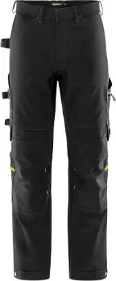 Bukse FRISTADS 2801 GHST håndv D108 sort