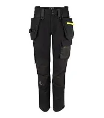 Bukse PROJOB Håndverk 5564 dame C50 sort