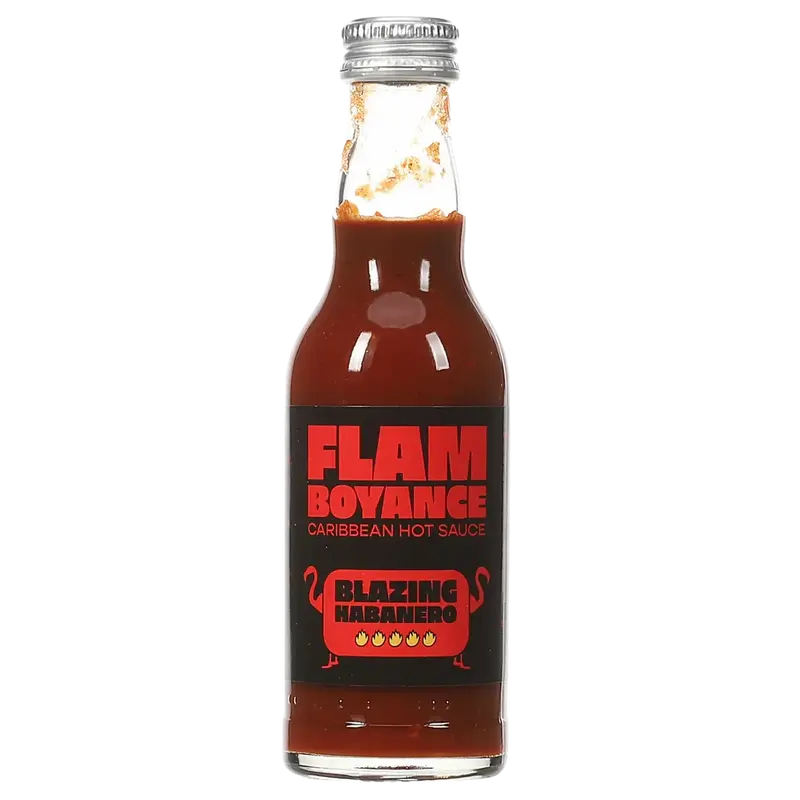 Caribbean Hot Sauce Blazin Habanero - Flamboyance, 190ml