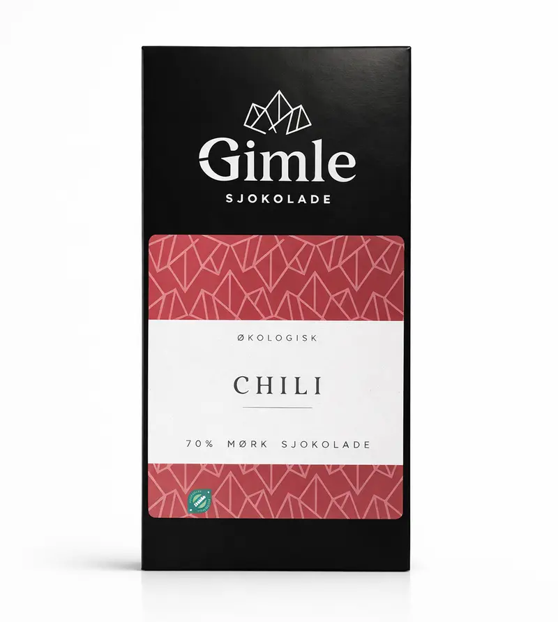 Chili - 70% Mørk sjokolade - økologisk