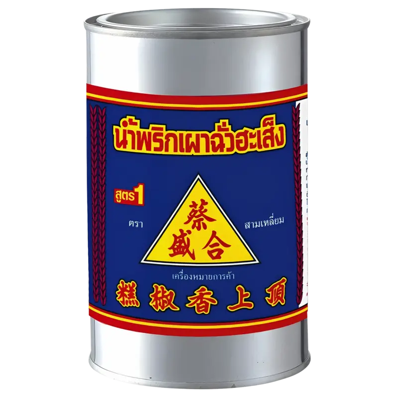 Chua Hah Seng Thai Chili Paste (Nam Prik Pao), 800g