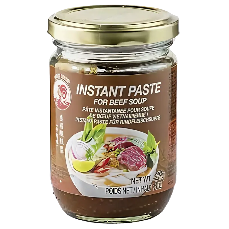Cock Brand Instant Paste for Beef Soup, 227g