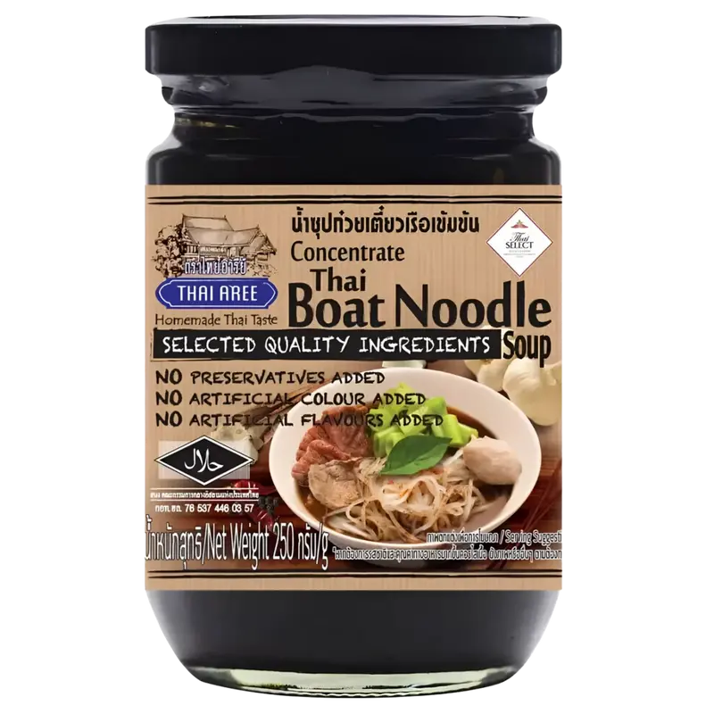 Concentrate Thai Boat Noodle Soup Base Sauce - Thai Aree, 250g