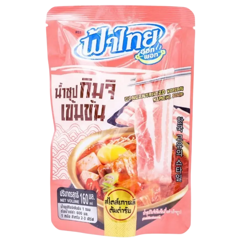 Concentrated Korean Kimchi Soup Base - FahThai, 160g