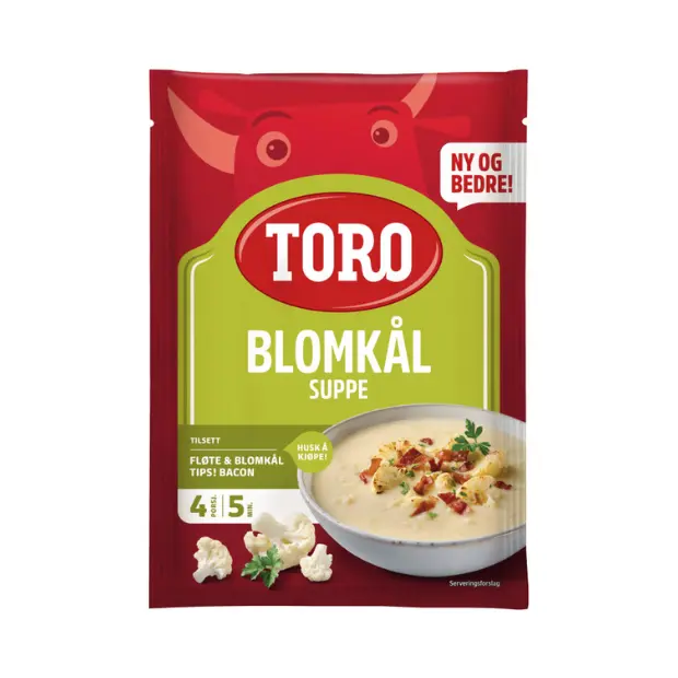 Creamy Cauliflower Soup - Toro Blomkålsuppe 73g