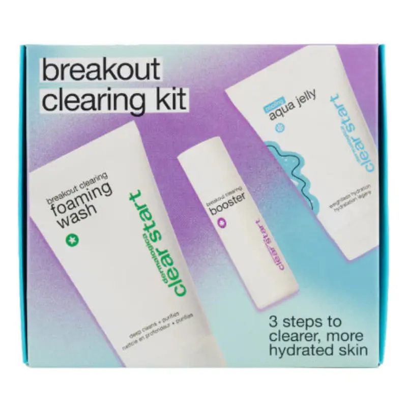 Dermalogica Breakout Clearing Kit – rens, booster og krem