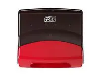 Dispenser TORK top-pack W4 rød/sort
