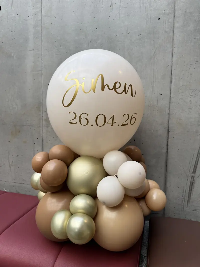 DIY Gaveballong med tekst