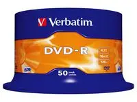 DVD-R VERBATIM 4.7GB 16X Spindle (50)