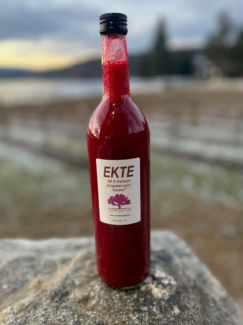 EKTE premium bringebær Pure  0,75cl