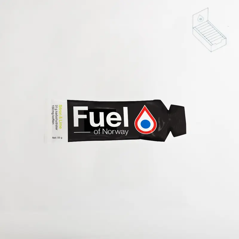 EnergiGel + koffein sitrus 20pk