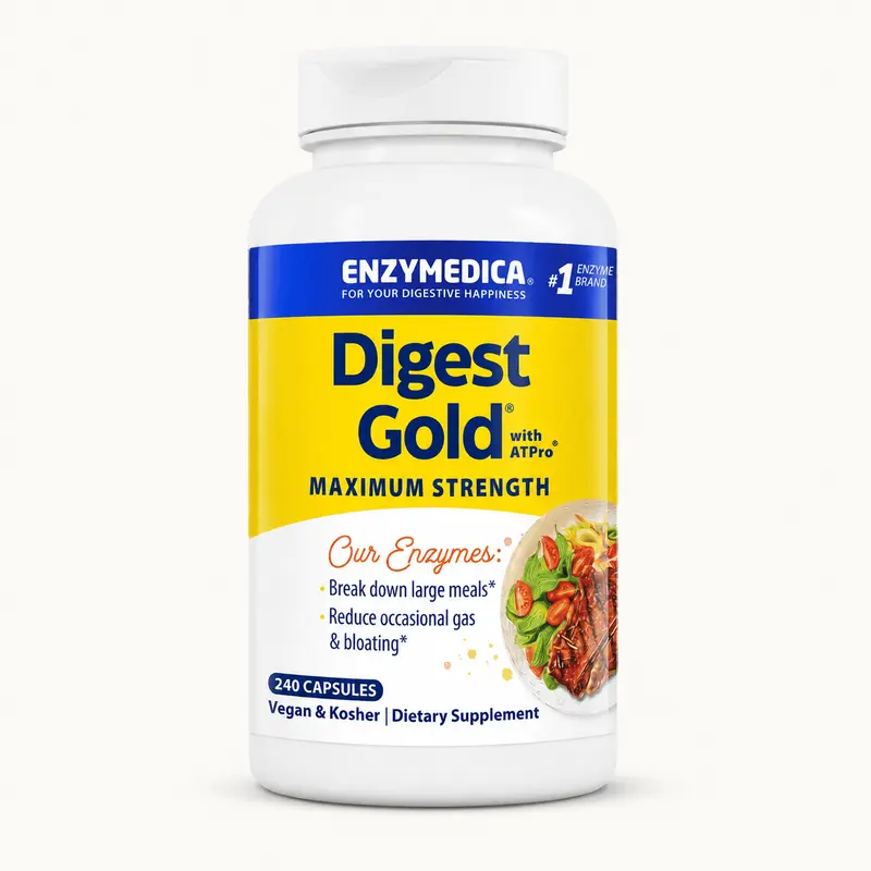 Enzymedica Digest Gold® with ATPro® (240 capsules)