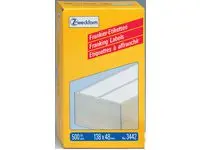 Etikett AVERY frankering 138x48mm (500)