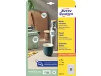 Etikett AVERY rund ø20mm (880)