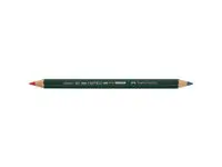 Fargeblyant FABER-CASTELL tykk rød/blå